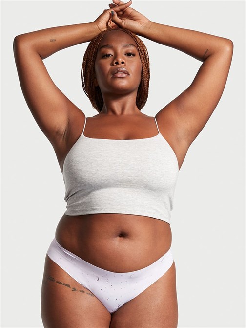 Sexy Illusions by Victorias Secret Lazer Kesim Işıltılı Tanga Külot