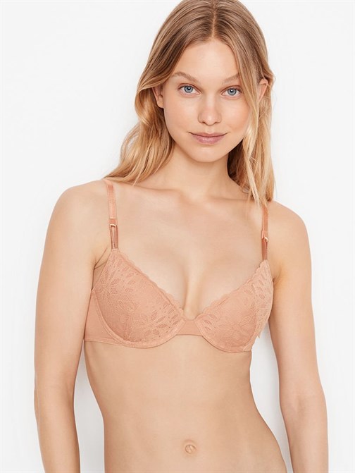Sexy Tee Pamuklu Fistolu Demi Sütyen