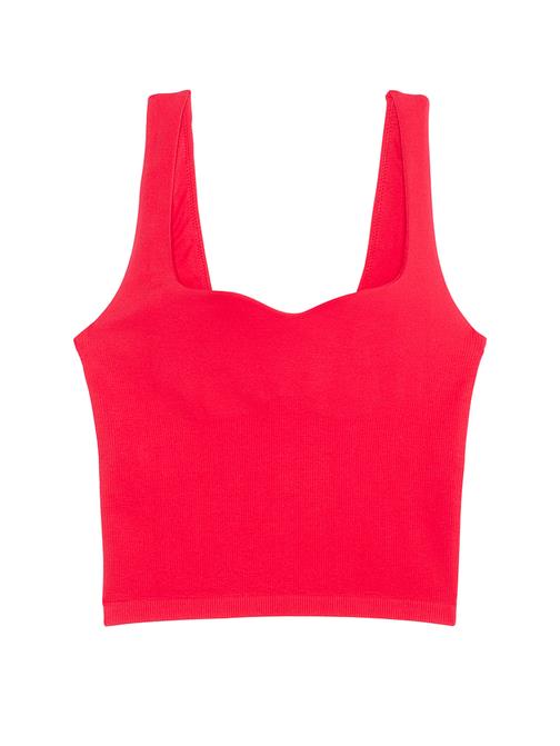 Soft Seamless Kalp Yaka Üst