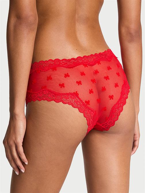 Tease Dantel Kenarlı Tül Cheeky Külot