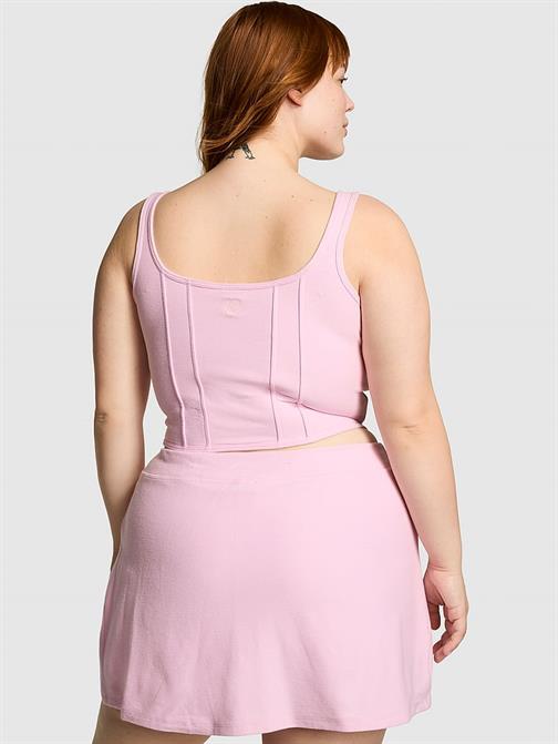 The Cinched Piqué Büstiyer