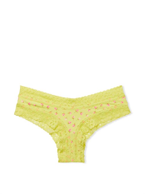 Victorias Secret Bel Kısmı Dantelli Pamuklu Cheeky Külot