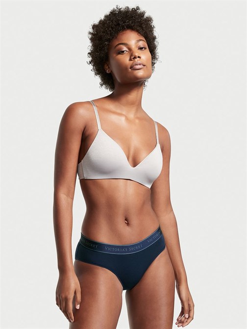 Victorias Secret Esnek Pamuklu Logo Bel Hiphugger Külot