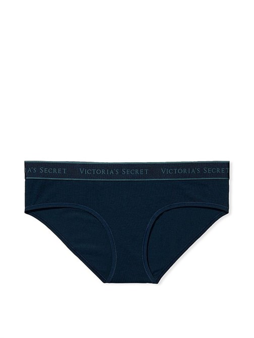 Victorias Secret Esnek Pamuklu Logo Bel Hiphugger Külot