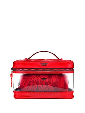 The Perfect Red 3lü Seyahat Kozmetik Çantası