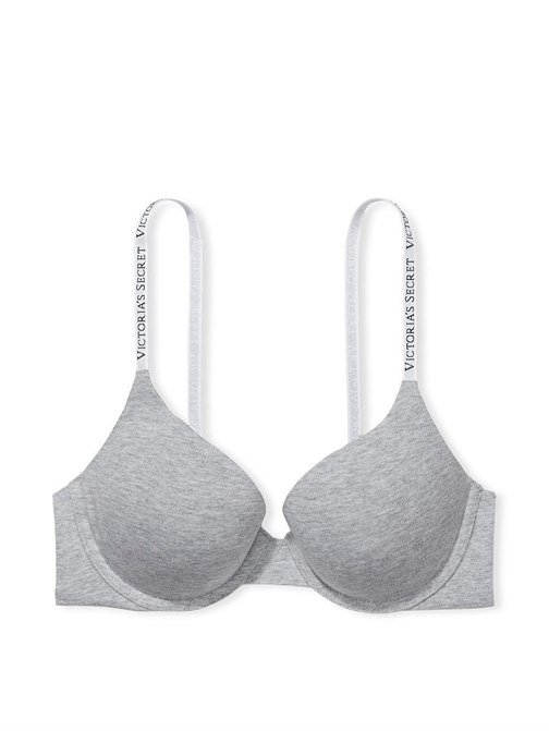 The T-shirt Push-Up Toparlayıcı Sütyen - Pamuklu