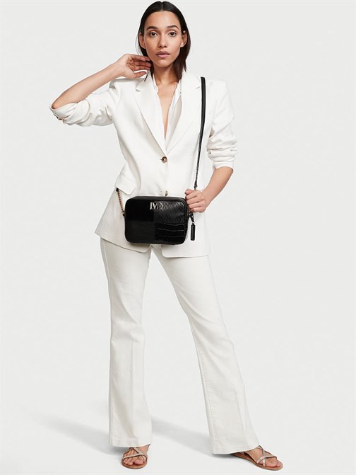 The Victoria Top-Zip Çapraz Askılı Çanta