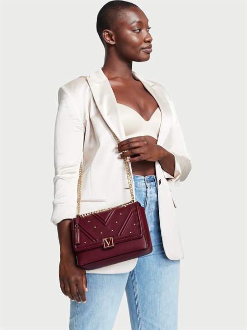 The Victorias Secret Crimson Omuz Çantası