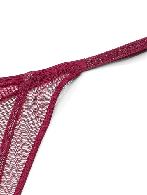 Transparan Işıltılı Tanga