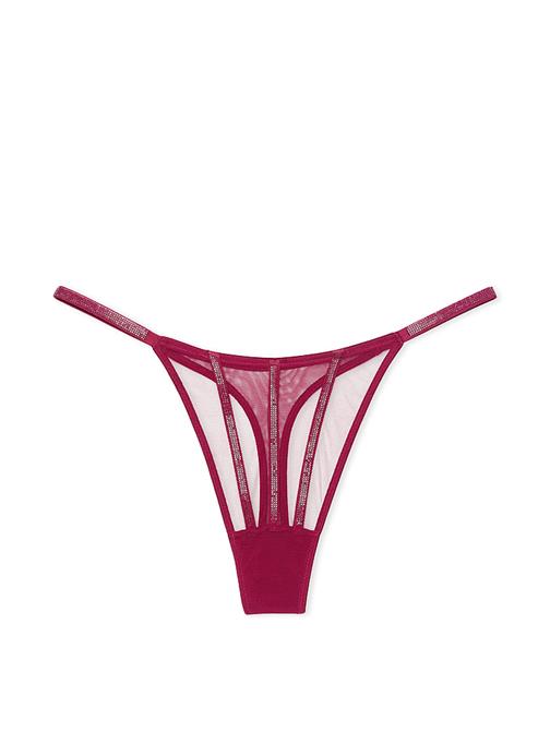 Transparan Işıltılı Tanga