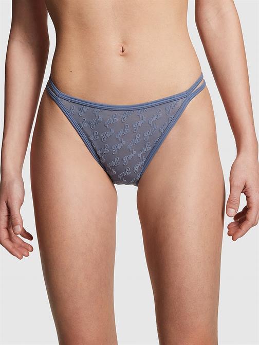 Tül Baskılı Cheeky Külot