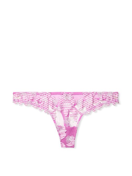 Very Sexy Çiçek Nakışlı Tanga Külot