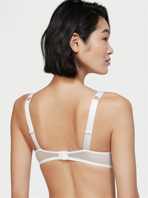 Very Sexy Dantelli Işıltılı Askılı Push-Up Sütyen