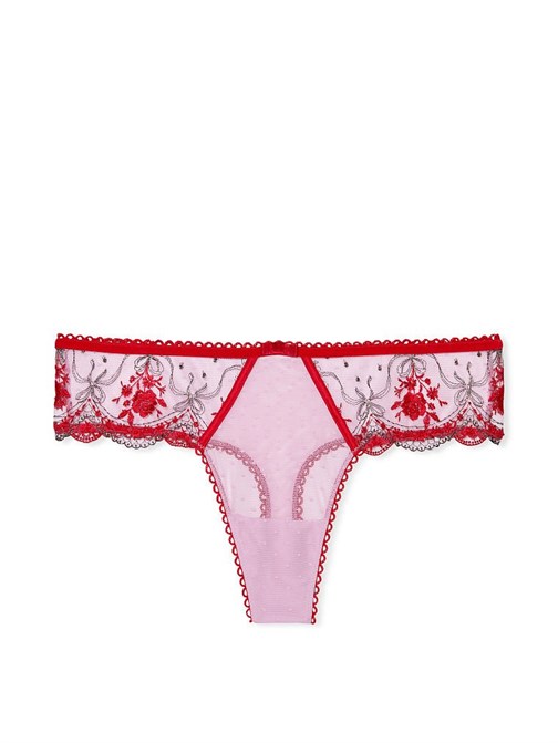 Very Sexy Gül ve Fiyonklu Tanga Külot