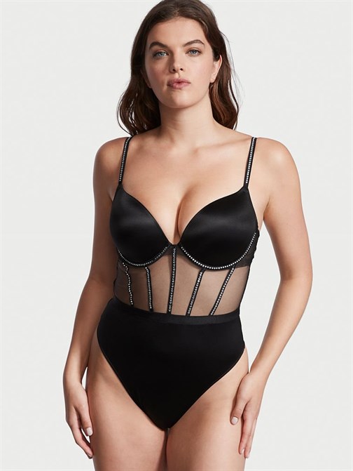 Very Sexy Hafif Işıltılı Teddy
