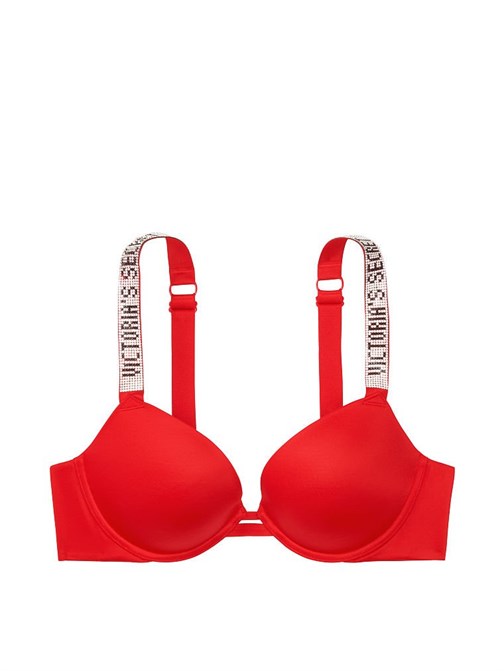 Very Sexy Işıltılı Askılı Push-up Sütyen