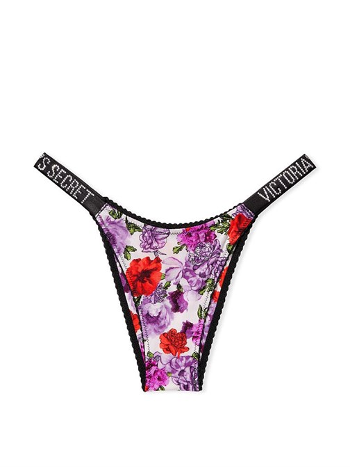 Very Sexy Logo Işıltılı Askılı Fisto Detaylı Brazilian Külot