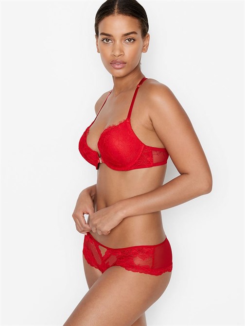 Very Sexy Saydam File ve Dantel Detaylı Cheeky Külot