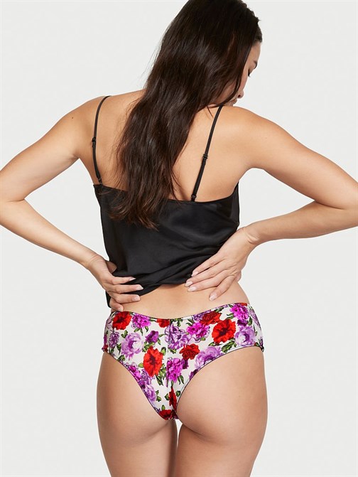 Very Sexy Şeritli Dantel Cheeky Külot