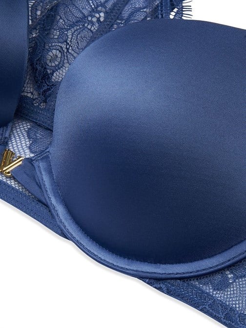 Very Sexy Sırtı Dantel Önden Kapamalı Push-Up Sütyen