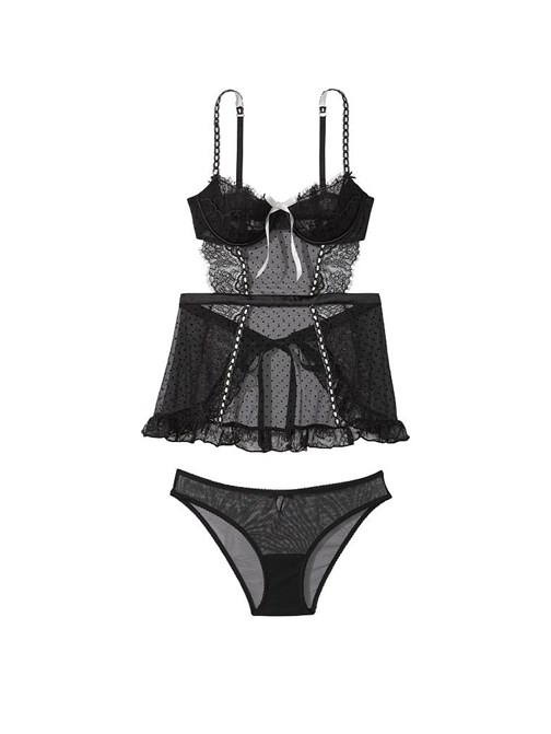 Wicked Sırt Detaylı Babydoll