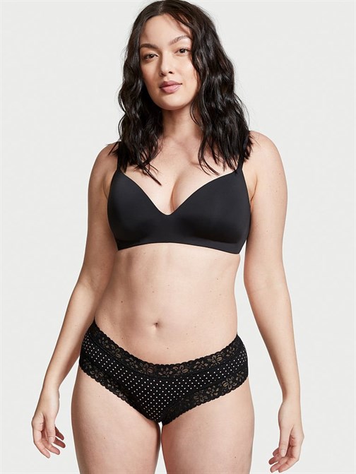 Victorias Secret Bel Kısmı Dantelli Pamuklu Cheeky Külot