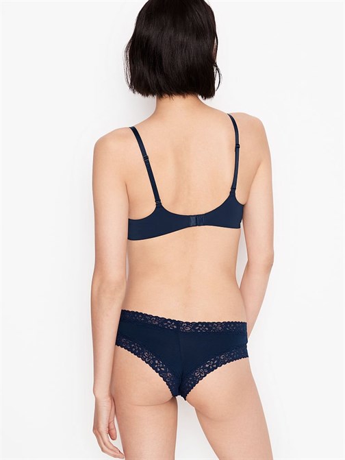 Victorias Secret Esnek Pamuklu Bel Kısmı Dantelli Cheeky Külot