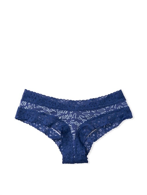 Victorias Secret Esnek Pamuklu Bel Kısmı Dantelli Cheeky Külot