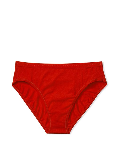 Victorias Secret Esnek Pamuklu Yüksek Bacak Boxer Külot