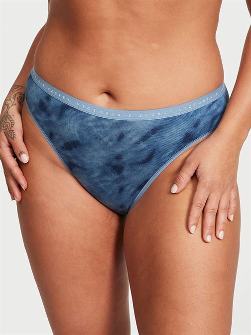 Victorias Secret Esnek Pamuklu Yüksek Bacak Boxer Külot