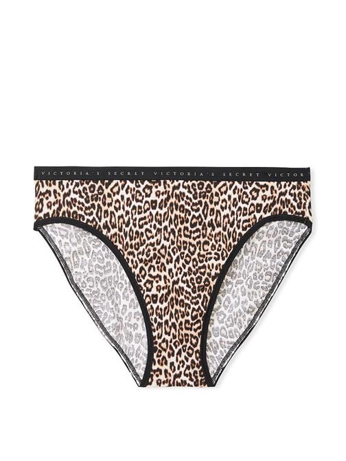 Victorias Secret Esnek Pamuklu Yüksek Bacak Boxer Külot