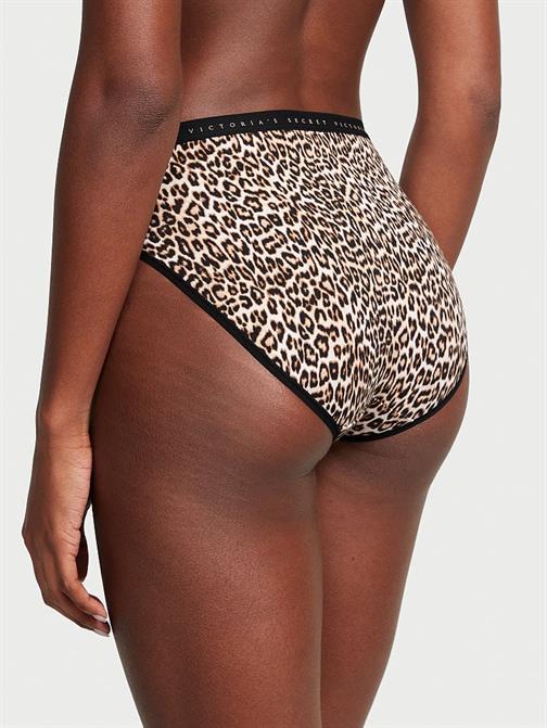 Victorias Secret Esnek Pamuklu Yüksek Bacak Boxer Külot