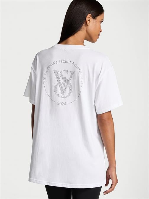 Victorias Secret Fashion Show 24 Oversize Pamuklu Tişört