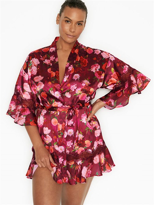 Victorias Secret Fırfırlı Sabahlık