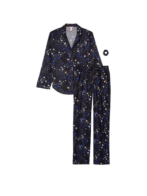 Flanel Uzun Pijama Takımı