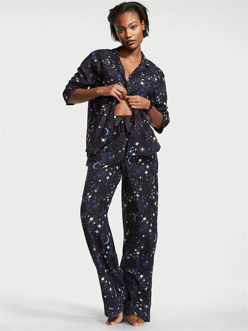 Flanel Uzun Pijama Takımı