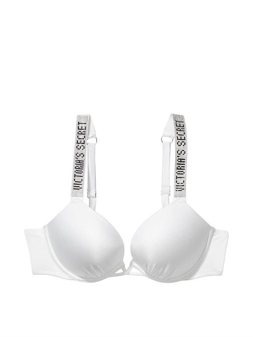 Işıltılı Askılı Bali Bombshell 2 Beden Büyük Gösteren Push-Up Bikini Üstü