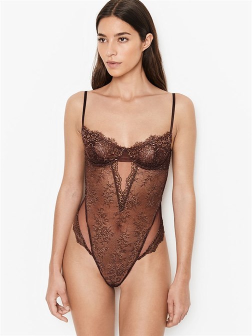 Victorias Secret Wicked Pırıltılı Balkonet Teddy