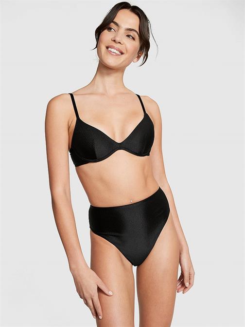 Yüksek Bel Cheeky Bikini Altı