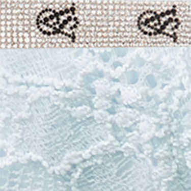 Işıltılı Askılı Dantelli Scoop Bralet