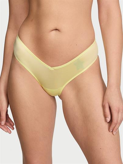 Arkası Askılı Derin Bacak Kesim Cheeky Külot