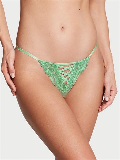 Boho Çiçek İşlemeli Tanga