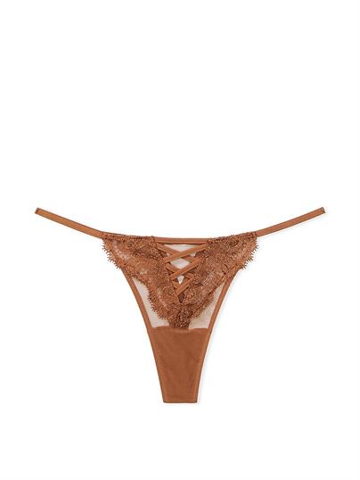 Boho Çiçek İşlemeli Tanga