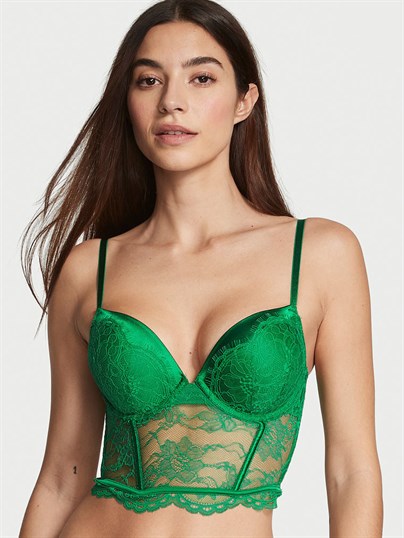Bombshell 2 Beden Büyük Gösteren Push-Up Korse Büstiyer