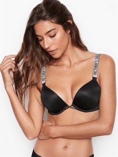 Bombshell Add-2-cups Shine Strap Push-up Bra