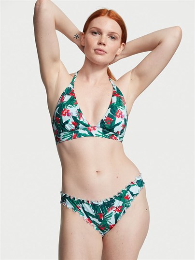Boyundan Bağlamalı Push-Up Bikini Üstü