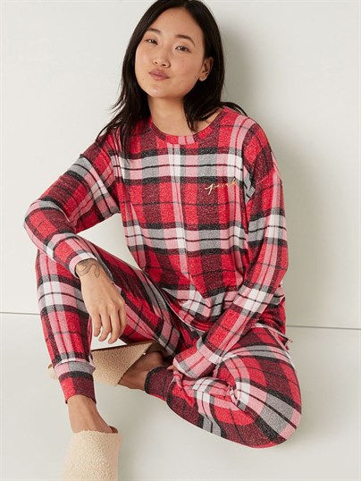 Cozy Uzun Kollu Pijama Üstü