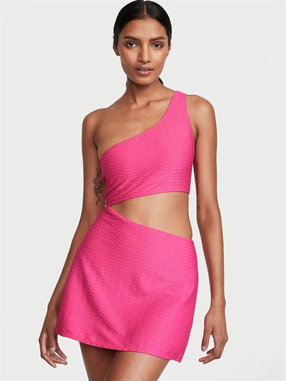 Cut-Out Detaylı Etekli Mayo