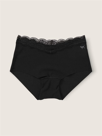 Dantel Detaylı Lazer Kesim Boyshort Külot