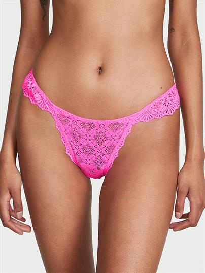Dantelli Askılı Bikini Külot
